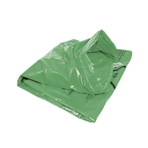 Saco hamper verde cordao 50 un jurema