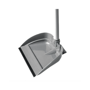 Pá plástico com cabo jeitosa cinza superpro