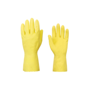 Luva verniz silver amarela m volk