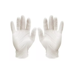Luva latex com pó m cx cz 100 un nobre
