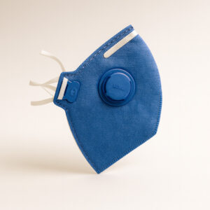 Mascara pff2 com válvula azul