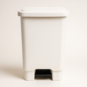 Lixeira pedal branca 100l lp