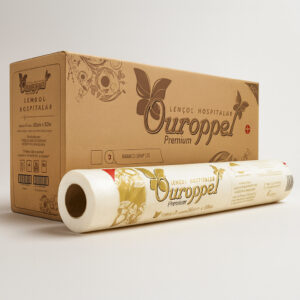 Lencol hosp 70x50 cx 6 rl ouroppel