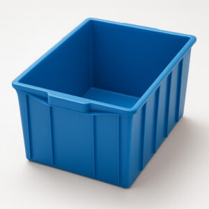 Caixa organizadora 61l sem tampa azul lp