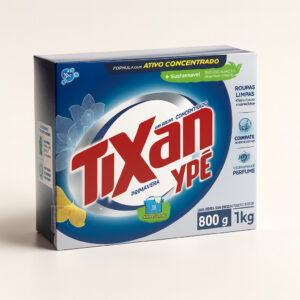 Sabão pó primavera 800g caixa tixan ype