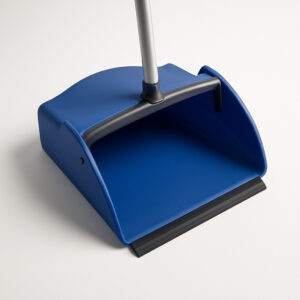 Pá coletora cabo alumínio pop azul bralimpia