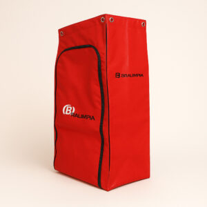 Bolsa carro funcional vermelho bralimpia