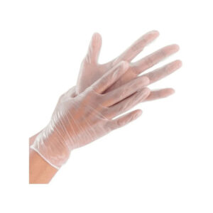 Luva vinil com pó g cx 100 un nobre