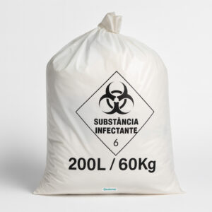 Saco lixo br infectante 200l 100 un plastjoia
