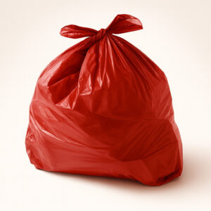 Saco lixo vermelho 60l 100 un plastjoia