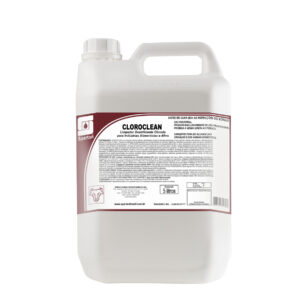 Detergente alcalino e desinfetante clorado cloroclean 5l spartan