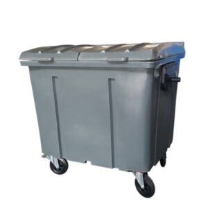 Container com tampa cinza 1000l lp