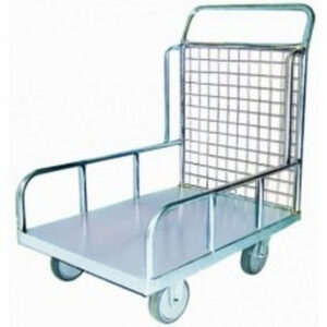 CARRO PLATAFORMA PLATACAR PROTECAO LATERAL ACO ZINCADO 300KG PL850