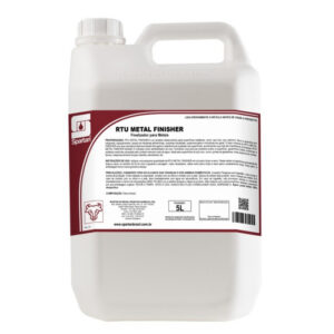 Finalizador para metais rtu metal finisher 5l spartan