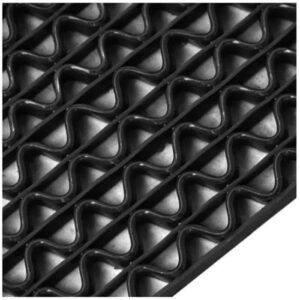 Tapete vazado para area umida preto 2.90x1.00