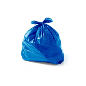 Saco lixo azul 60l 100 un plastjoia