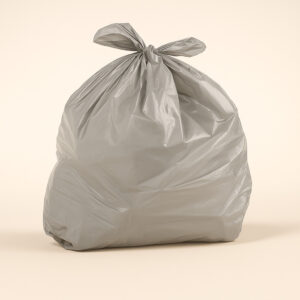 Saco lixo cinza 60l 100 un plastjoia