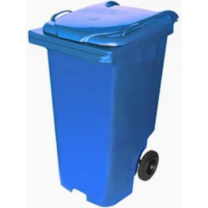 Container com rodas 200mm azul c240a 240l js