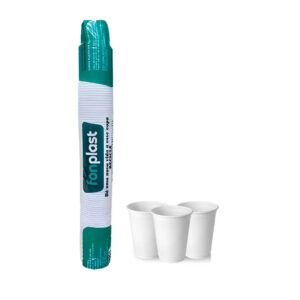 Copo 300ml br flt 100 un fonplast