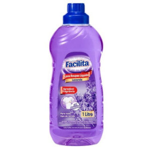 Sabão liq lava roupas 1l lavanda facilita audax