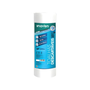 Pano toalha descartavel 70g 45x80cm soft mais 100un inoven